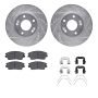 Dynamic Friction 7512-03093 Rotor Kit