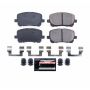 PowerStop Z23-923 PowerStop - Z23 Daily Driver Carbon-Fiber Ceramic Brake Pads with Hardware Kit