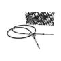 Ididit 2802000010 Cable Shift Linkage - 2-1/4in For GM Trans