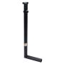 Ti22 PERFORMANCE TIP4001 Chromoly Brake Pedal 1in Raised Rail Black