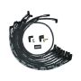 MOROSO MOR73833 Ultra 40 Plug Wire Set - Sleeved Black