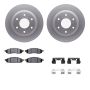 Dynamic Friction 4412-67003 Rotor Kit