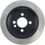Stoptech 126.34094SR Power Slot 07-09 Mini Cooper/Cooper S Rear Right Slotted Rotor