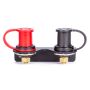 QUICKCAR RACING PRODUCTS QRP57-719 Battery Charging Posts Pair w/Bent Mnt Brkt