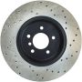 Stoptech 128.34072R Drilled Sport Brake Rotor