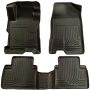 HUSKY LINERS HSK98441 12-13 Honda Civic Front/ 2nd Floor Liners Black