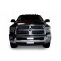Putco 88175L 11-18 Ram HD - SS Punch Style Bumper Grille Insert w/ 10in Luminix Light Bar (Black)
