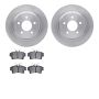 Dynamic Friction 6502-55138 Rotor Kit