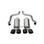 CORSA Performance 14470BLK Corsa 2009-2013 Xtreme Axle-Back Exhaust w/Dual Black 3.5in Tips 09-13 Chevrolet Corvette C6 6.2L V8