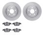 Dynamic Friction 6502-63398 Rotor Kit