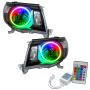 Oracle Lighting 8161-504 SMD Pre-Assembled Headlights, Black Bezel, ColorSHIFT(tm) - Simple