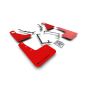 Rally Armor MF56-UR-RD/BLK Red Mud Flap/Black Logo