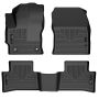 Husky Liners 95291 2022 Toyota Corolla Cross FWD Weatherbeater Black Front & 2nd Seat Floor Liners