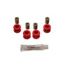 Energy Suspension 63-96 Chevrolet Corvette Red Rear End Link Bushings ONLY