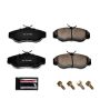 PowerStop Z23-676 PowerStop - Z23 Daily Driver Carbon-Fiber Ceramic Brake Pads with Hardware Kit