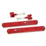 UMI Performance 402117-R 68-72 GM A-Body Rear Control Arm Kit Fully Boxed Lowers Adjustable Uppers