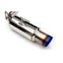 Invidia HS17CTRFTG3ST 2017+ Honda Civic Type R (FK8) Gemini 80mm Full Titanium Exhaust