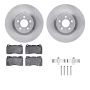 Dynamic Friction 6512-27216 Rotor Kit