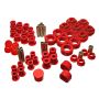 Energy Suspension 81-87 Chevy/GMC 4WD (W/ Stock Front Springs) Red Hyper-flex Master Bushing Set