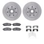 Dynamic Friction 6412-54212 Rotor Kit