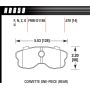 Hawk Performance HB659Z.570 Performance Ceramic Disc Brake Pad