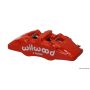 Wilwood 120-13431-RD Caliper-Forged Dynapro 6 5.25in Mount-Red-L/H 1.62/1.38in/1.38in Pistons .38in Disc