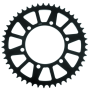 BikeMaster 965154 Kawasaki Rear Steel Sprocket 520 45T - Black