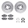 Dynamic Friction 7612-32004 Rotor Kit