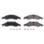 PowerStop 17-1278 PowerStop - Z17 Low-Dust Ceramic Brake Pads with Hardware