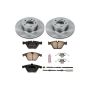PowerStop KOE6073 OE Stock Replacement Low-Dust Ceramic Brake Pad and Rotor Kit