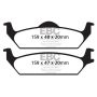 EBC Brakes UD963 Ultimax OEM Replacement Brake Pads