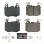 PowerStop Z23-2162 PowerStop - Z23 Daily Driver Carbon-Fiber Ceramic Brake Pads with Hardware Kit