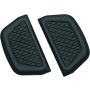 Kuryakyn 5903 Hex Passenger Board Inserts Black