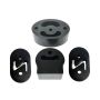 Torque Solution Exhaust Mount Kit: Honda Civic 12+ Including SI
