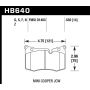 Hawk Performance HB640Z.550 Performance Ceramic Disc Brake Pad