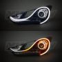 XKGLOW XK043001-36 XK Glow 36inch - 2pc Sequential Switchback LED Strip Kit DRL Turnsignal for Headlights