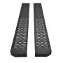 Westin Grate Steps Running Boards 54 in - Textured Black