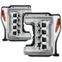 SPYDER 5087447 LED Headlights - Sequential Turn Signal - Black