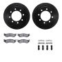Dynamic Friction 8412-40017 Rotor Kit