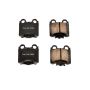 PowerStop 16-771 PowerStop - Z16 Low-Dust Ceramic Brake Pads