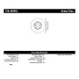 Stoptech 128.44090L Drilled Sport Brake Rotor