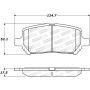 Stoptech 308.09560 Street Brake Pads