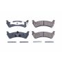 PowerStop 17-664 PowerStop - Z17 Low-Dust Ceramic Brake Pads with Hardware
