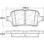 Stoptech 308.18570 Street Brake Pads - Front