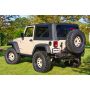 Rugged Ridge XHD Sailcloth Top Black 2-Door 07-09 Jeep Wrangler