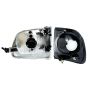 Raxiom T542853 97-03 Ford F-150 G2 Euro Headlights w/ Parking Lights- Chrome Housing (Clear Lens)