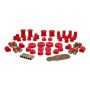 Prothane 79-85 Toyota Truck 4wd Total Kit - Red