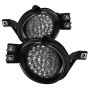 SPYDER 5015600 LED Fog Lights w/Switch - Clear