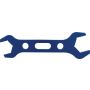 ALLSTAR PERFORMANCE ALL11134 Double Ended Alum Wrench -12/-16 Fitting