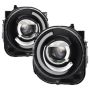 SPYDER 9039720 xTune 15-17 Jeep Renegade Light Bar DRL Projector Headlights -Black (PRO-JH-JREN-LBDRL-BK)